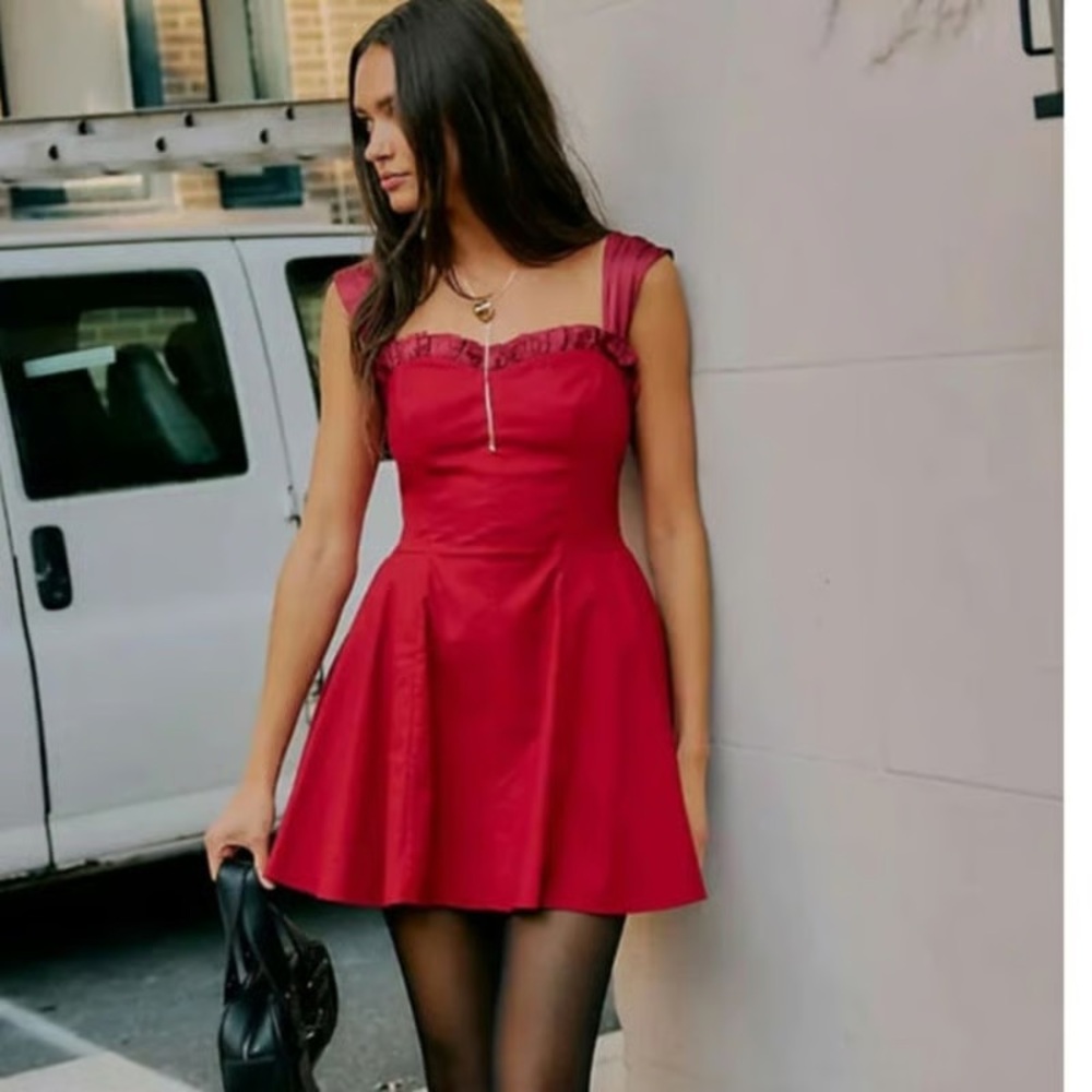 Free People Midnight Magic Mini Dress - Picture 2 of 7